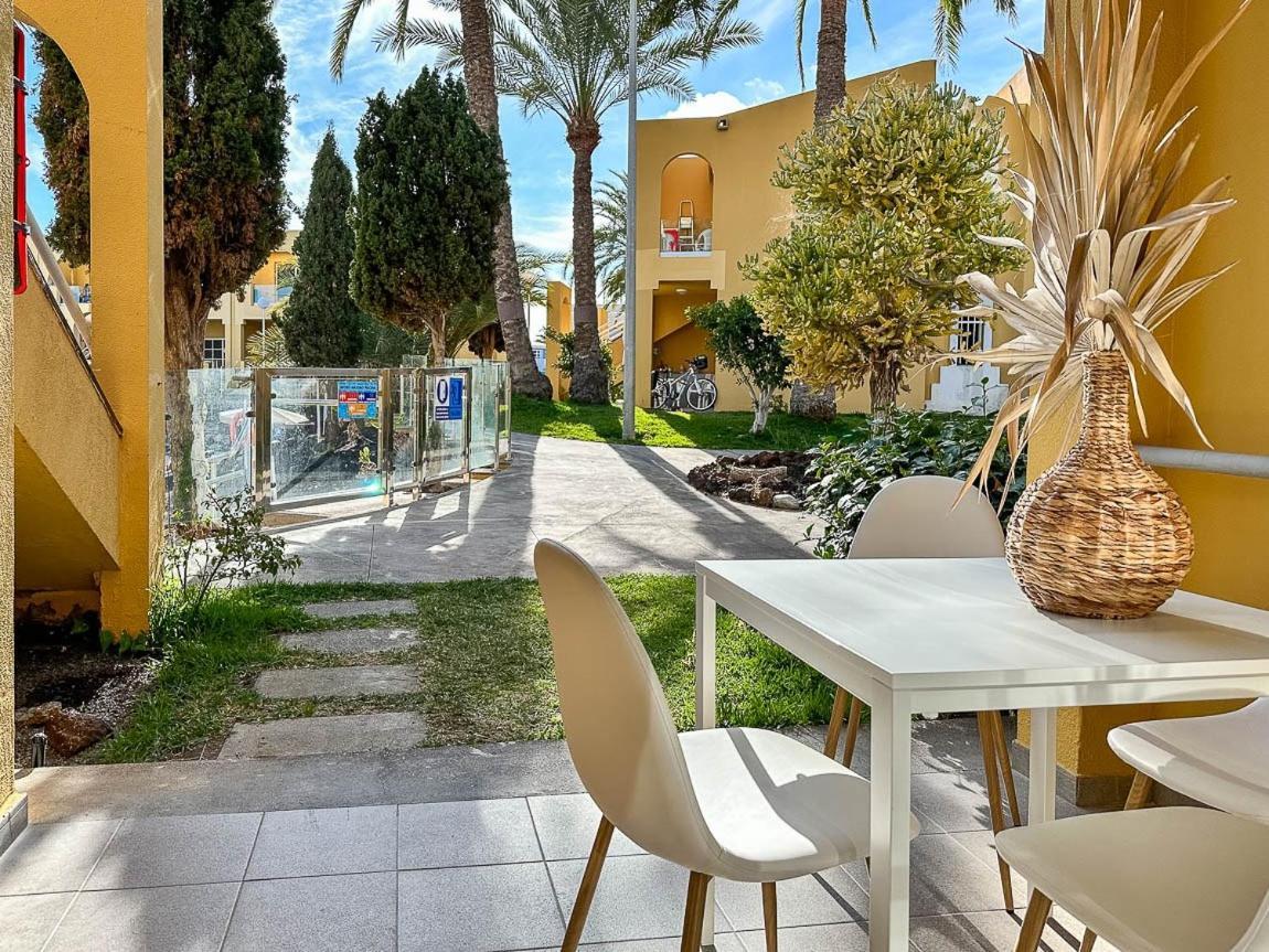 Casa Buenavida - Coqueto Apartamento Reformado, Piscina Y Terraza Appartement Maspalomas  Buitenkant foto